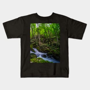 River through the forest Kids T-Shirt